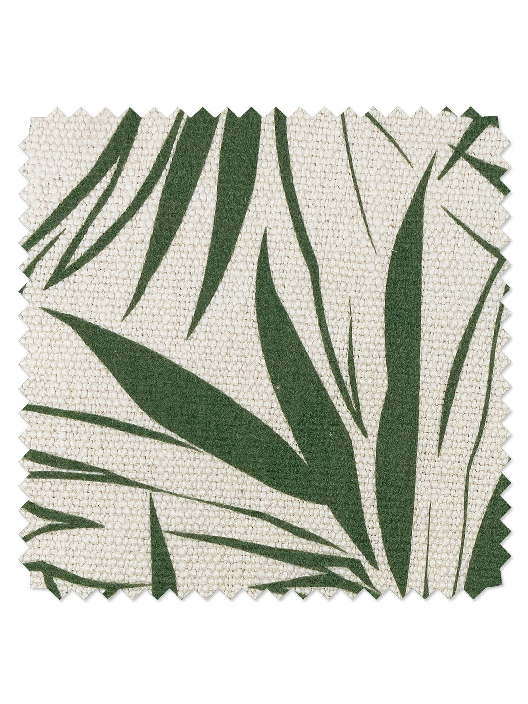 'Fabric By The Yard - Majesty Palm - Green On Linen 5 'Fabric By The Yard - Majesty Palm - Green On Linen - Image 3