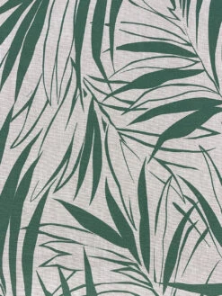'Fabric By The Yard - Majesty Palm - Green On Raw Canvas -Wallpaper Store Majesty Palm Green on Flax Linen Design 6d69b2d2 faae 4666 b417 dbce88ecc1ae