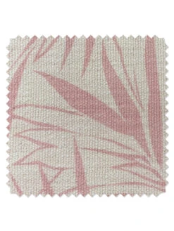 'Fabric By The Yard - Majesty Palm - Pink On California Cotton