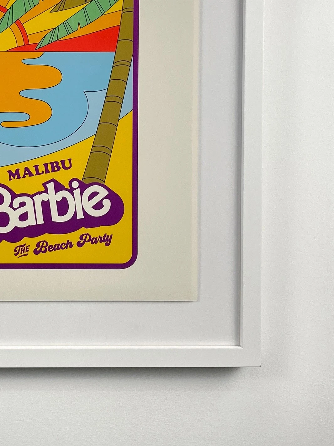 'Malibu Barbie™ The Beach Party 1 Framed Art 4 'Malibu Barbie™ The Beach Party 1 Framed Art - Image 2