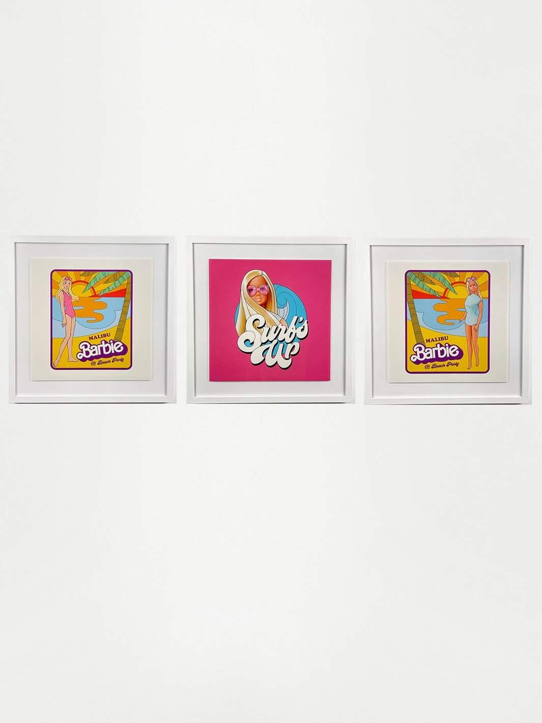 'Malibu Barbie™ The Beach Party 1 Framed Art 5 'Malibu Barbie™ The Beach Party 1 Framed Art - Image 3