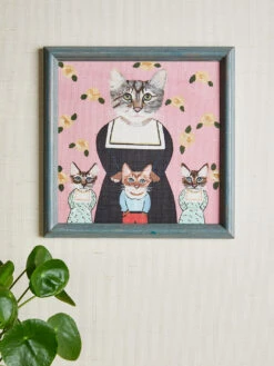 'Mama And Her Babies' By Carly Beck Art Print