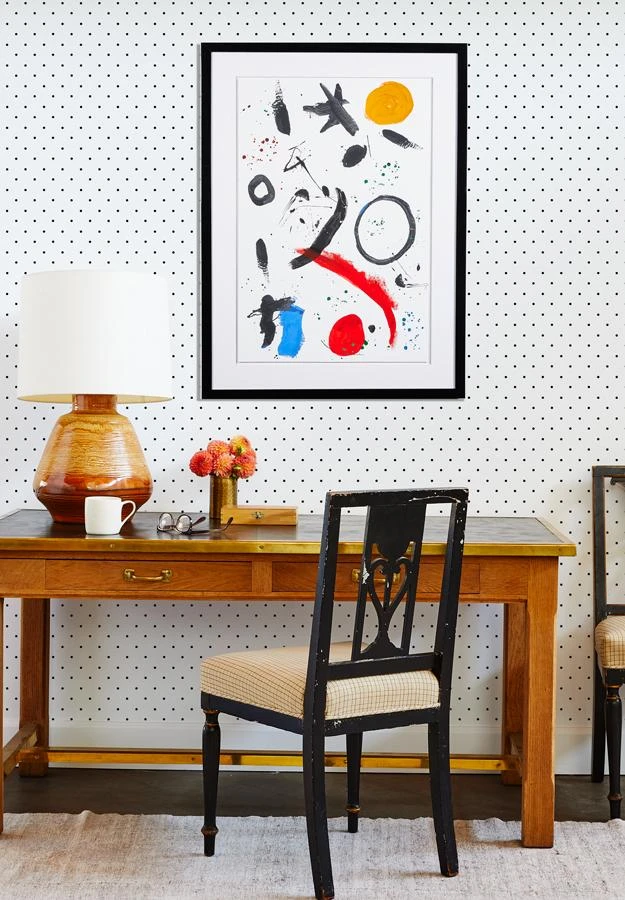 'White 'Marguerite Mural' Framed Art By Chris Benz 4 'White 'Marguerite Mural' Framed Art By Chris Benz - Image 2