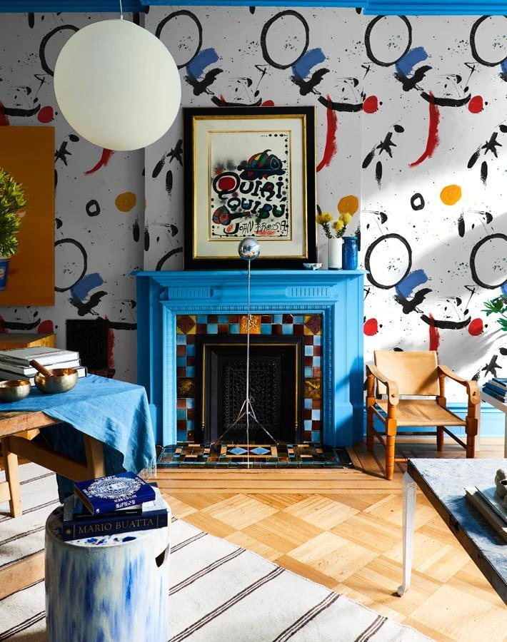 'Marguerite Mural' Wallpaper By Chris Benz - White 4 'Marguerite Mural' Wallpaper By Chris Benz - White - Image 2