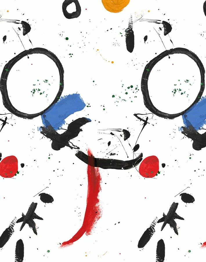 'Marguerite Mural' Wallpaper By Chris Benz - White 3 'Marguerite Mural' Wallpaper By Chris Benz - White