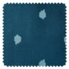 'Fabric By The Yard - Medina Dot - Cadet Blue On Linen 2 'Fabric By The Yard - Medina Dot - Cadet Blue On Linen -Wallpaper Store Medina Dot Cadet Blue Linen Detail