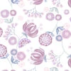 'Mediterranean Floral' Wallpaper By Tea Collection - Lavender