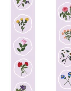 'Montaigne Stripe' Wallpaper By Carly Beck - Lavender