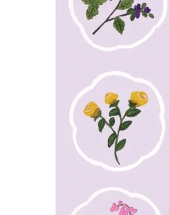 'Montaigne Stripe' Wallpaper By Carly Beck - Lavender -Wallpaper Store Montaigne Stripe Lavender detail 7bf7fc9a 5255 444d a677 a77eac0a4c10