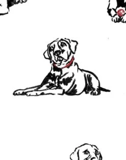 'Nacho Toile' Wallpaper By Nathan Turner - White -Wallpaper Store Nacho toile white F detail 8a0787c3 07e6 4906 8e9f 576329e55c0f