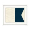 'Nautical Flag Textile 1' On Canvas By Nathan Turner Framed Art 2 'Nautical Flag Textile 1' On Canvas By Nathan Turner Framed Art -Wallpaper Store Nautical Flag Textile A Design