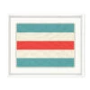 'Nautical Flag Textile 3' On Canvas By Nathan Turner Framed Art -Wallpaper Store Nautical Flag Textile C Design