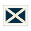 'Nautical Flag Textile 9' On Canvas By Nathan Turner Framed Art -Wallpaper Store Nautical Flag Textile M Design