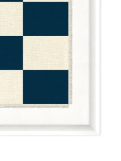 'Nautical Flag Textile 10' On Canvas By Nathan Turner Framed Art -Wallpaper Store Nautical Flag Textile N Detail