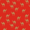 'Oasis Camels' Wallpaper By Tea Collection - Red -Wallpaper Store Oasis Camels Red design