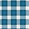 'Oban Plaid' Wallpaper By Wallshoppe - Cadet Blue