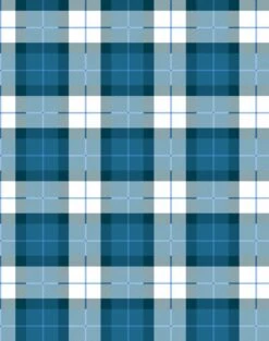 'Oban Plaid' Wallpaper By Wallshoppe - Cadet Blue