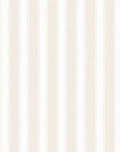 'Ojai Stripe' Wallpaper By Wallshoppe - Iced Chai