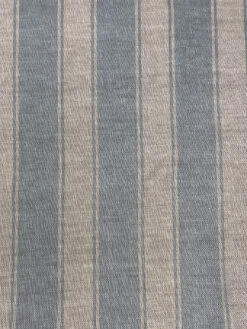 'Fabric By The Yard - Ojai Stripe - Baby Blue On Flax Linen -Wallpaper Store Ojai Stripe Baby Blue on Flax Linen Design
