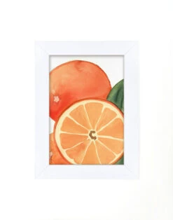 'Orange Slice' Framed Art By Nathan Turner