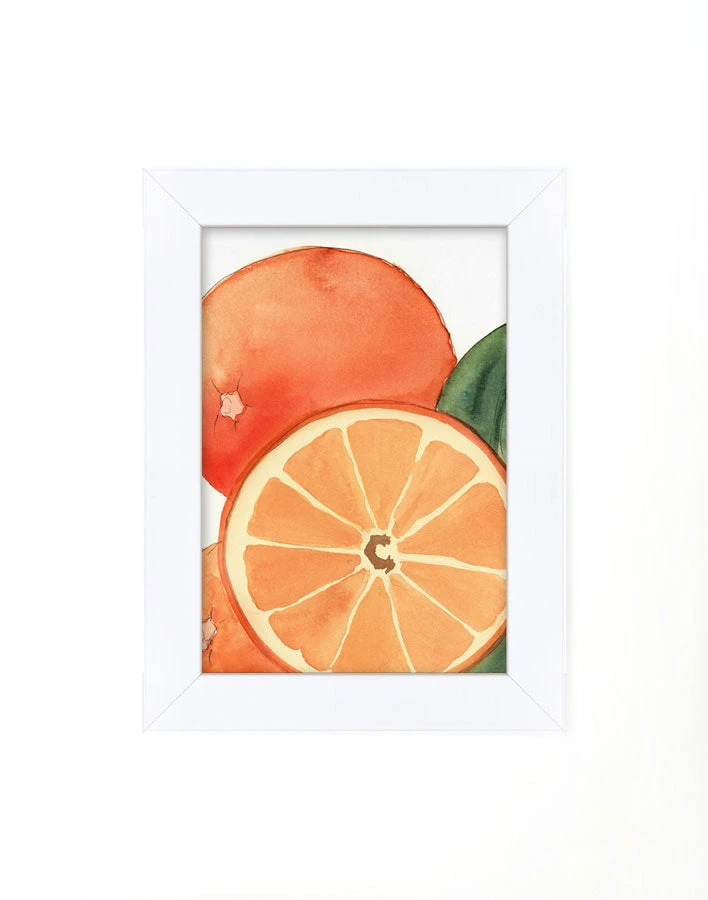 'Orange Slice' Framed Art By Nathan Turner 3 'Orange Slice' Framed Art By Nathan Turner