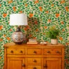 'Orange Crush' Kraft Wallpaper By Nathan Turner - Natural
