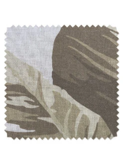 'Fabric By The Yard - Pacifico Palm - Cappuccino On Linen -Wallpaper Store Pacifico Palm Cappuccino Flax Linen Detail db7d8a11 02d1 4af3 819e eed2ebb21770