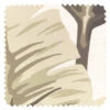 'Fabric By The Yard - Pacifico Palm - Cappuccino On Organic Twill -Wallpaper Store Pacifico Palm Cappuccino Organic Twill Color Adj Detail