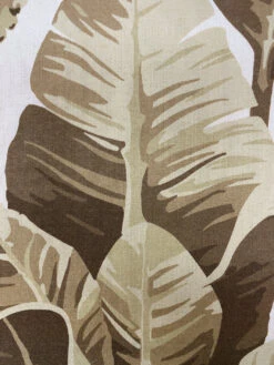 'Fabric By The Yard - Pacifico Palm - Cappuccino On Linen -Wallpaper Store Pacifico Palm Cappuccino Raw Canvas Design 0a63502d 30e4 44ea be53 2f4d56a7360e