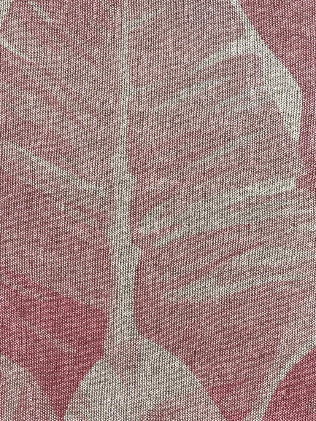 'Fabric By The Yard - Pacifico Palm - Garcelle Pink On Hopsack 8 'Fabric By The Yard - Pacifico Palm - Garcelle Pink On Hopsack - Image 6