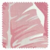 'Fabric By The Yard - Pacifico Palm - Garcelle Pink On Hopsack