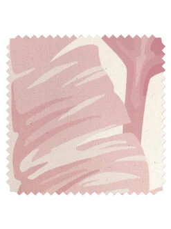 'Fabric By The Yard - Pacifico Palm - Garcelle Pink On Linen -Wallpaper Store Pacifico Palm Garcelle Pink Organic Twill Detail 82748704 7731 45b9 8a40 21701b32e8cc