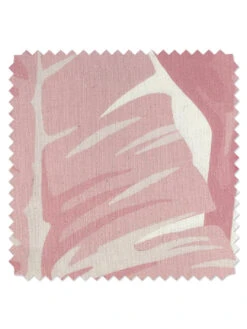 'Fabric By The Yard - Pacifico Palm - Garcelle Pink On Raw Canvas -Wallpaper Store Pacifico Palm Garcelle Pink Raw Canvas Detail 8ae64b0f 8147 4bed 86a5 2c05c7138536