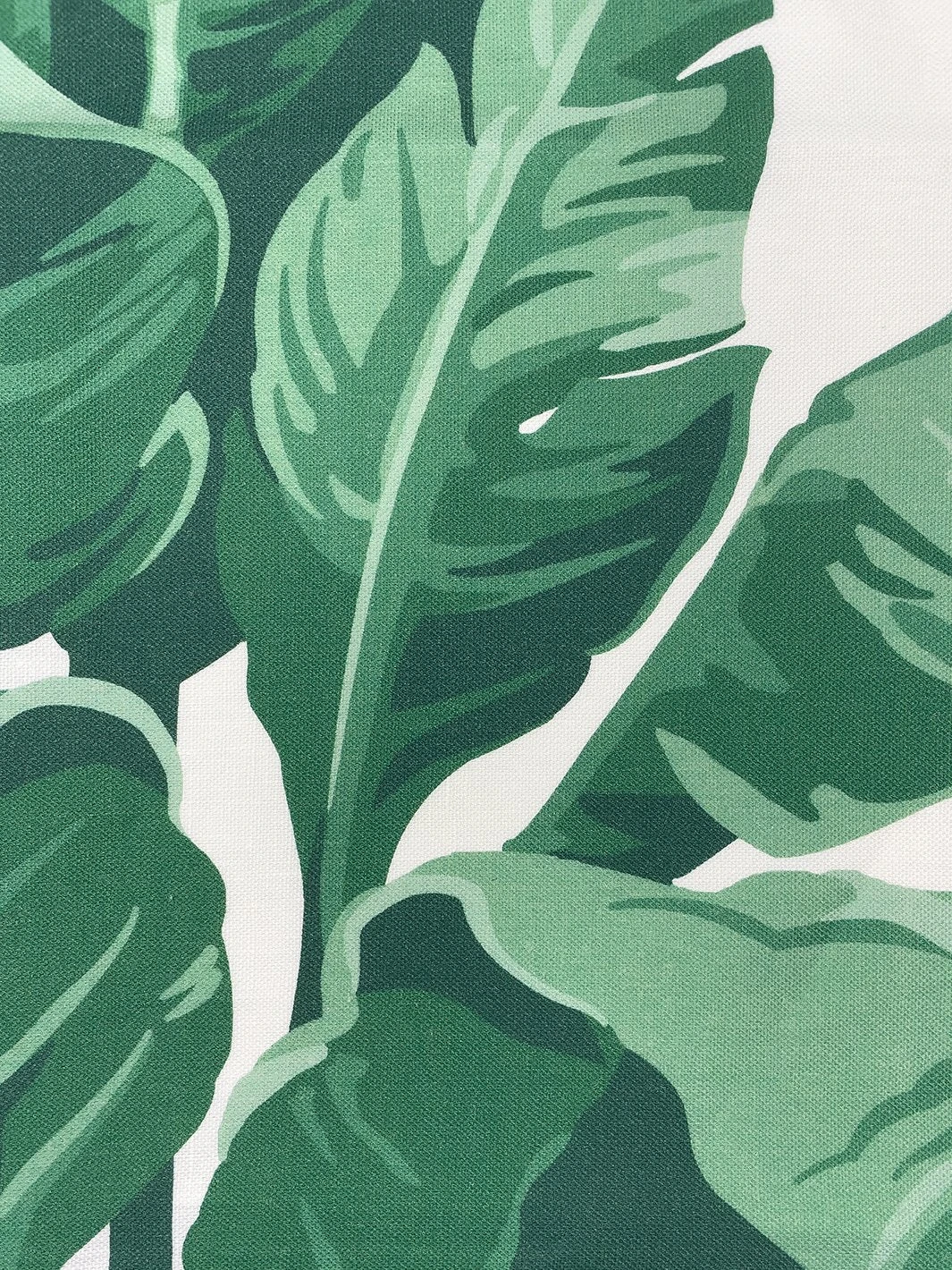 'Fabric By The Yard - Pacifico Palm - Natural On Flax Linen 10 'Fabric By The Yard - Pacifico Palm - Natural On Flax Linen - Image 8