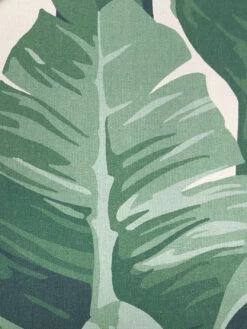 'Fabric By The Yard - Pacifico Palm - Natural On Organic Twill -Wallpaper Store Pacifico Palm Natural Raw Canvas Design 220ce434 a66a 4e44 86d1 e1d9c300ae90