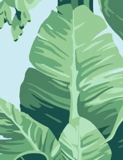 'Pacifico Palm' Wallpaper By Nathan Turner - Sky Blue -Wallpaper Store Pacifico Palm Sky Detail 61b8b59b 9eb4 4758 b792 c8d917fa184c