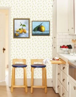 'Painted Lemons' Framed Art By Nathan Turner -Wallpaper Store Painted Lemons by Nathan Turner Jolene paper RS