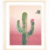 'Painted Cactus' Framed Art By Tea Collection -Wallpaper Store Painted Cactus by Tea Collection