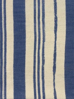 'Fabric By The Yard - Painted Stripes - Blue On California Cotton 7 'Fabric By The Yard - Painted Stripes - Blue On California Cotton -Wallpaper Store Painted Stripes Blue on CA Cotton Design