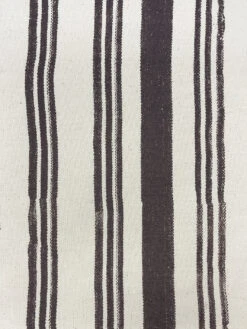 'Fabric By The Yard - Painted Stripes - Chocolate On Raw Canvas 7 'Fabric By The Yard - Painted Stripes - Chocolate On Raw Canvas -Wallpaper Store Painted Stripes Chocolate Raw Canvas Design