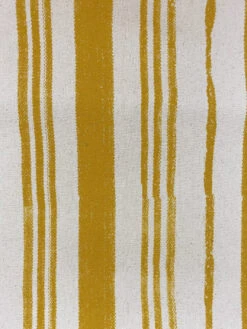 'Fabric By The Yard - Painted Stripes - Gold On Flax Linen -Wallpaper Store Painted Stripes Gold on Raw Canvas Design c3aeb0b1 bb4b 4865 9b9f f2cb0dc29c64