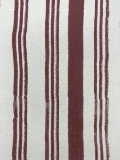 'Fabric By The Yard - Painted Stripes - Rust On Raw Canvas -Wallpaper Store Painted Stripes Rust Raw Canvas Design c97c4f2d 889a 41c7 9fff eedf3fe15667