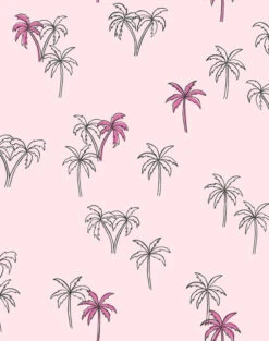 'Palms' Wallpaper By Tea Collection - Piggy Bank