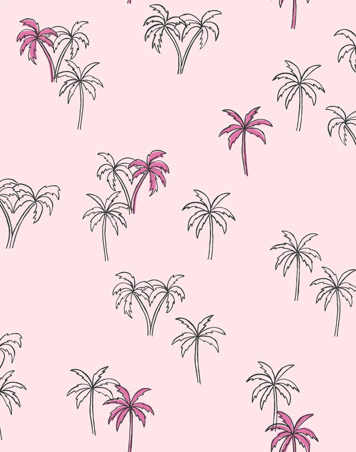 'Palms' Wallpaper By Tea Collection - Piggy Bank 3 'Palms' Wallpaper By Tea Collection - Piggy Bank
