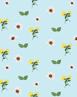 'Parfumee Garden' Wallpaper By Carly Beck - Sky