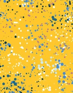 'Parsons Paint' Wallpaper By Chris Benz - Yellow -Wallpaper Store ParsonsPaint detail yellow 1 69f7ed70 b3d6 4ad3 bae1 5a65e6caf6d9