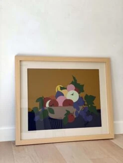 'Midcentury Still Life' Framed Art By Artshoppe