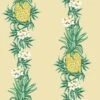 'Pineapple Express' Wallpaper By Nathan Turner - Beige