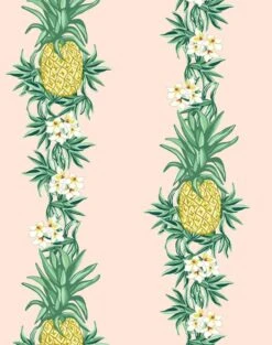 'Pineapple Express' Wallpaper By Nathan Turner - Peach -Wallpaper Store PineappleExpres peach 5facb32c c29a 47c1 853c dcc83eba2c84