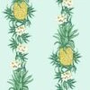 'Pineapple Express' Wallpaper By Nathan Turner - Robins Egg -Wallpaper Store PineappleExpres robinsegg b877ee4a bd05 450f 8c66 251692e6eb56